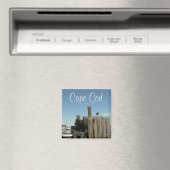 Cape Cod, Massachusetts Sunset Souvenir Magnet マグネット (インサイチュ (食洗機))