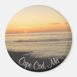 Cape Cod, Massachusetts Sunset Souvenir Magnet マグネット