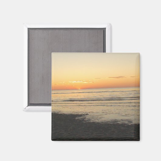 Cape Cod, Massachusetts Sunset Souvenir Magnet マグネット (正面/裏面)