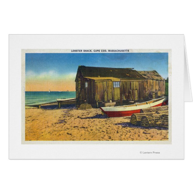 Cape Cod, MassachusettsView of aロブスターShack (正面横)
