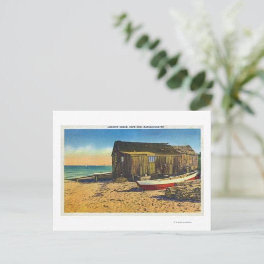 Cape Cod, MassachusettsView of aロブスターShack ポストカード (スタンド正面)
