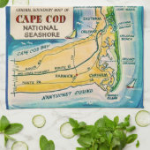 Cape Cod National Seashore キッチンタオル (折り畳み)