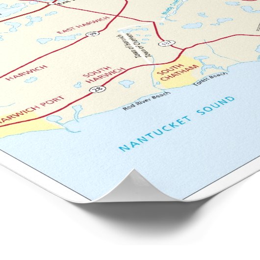 Cape Cod National Seashore ポスター (角)