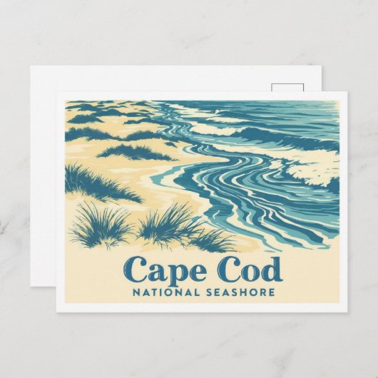 Cape Cod National Seashore Massachusetts Travel ポストカード (正面/裏面)