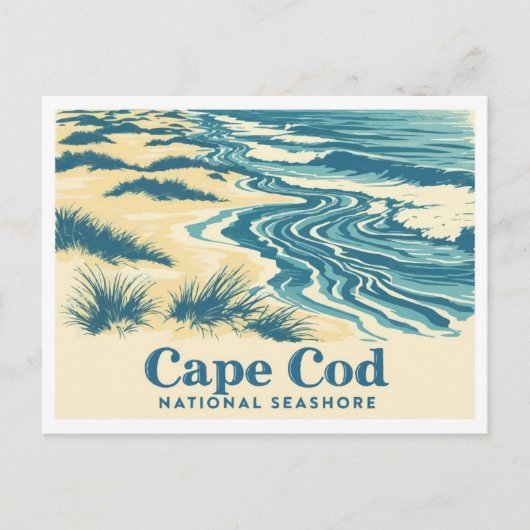 Cape Cod National Seashore Massachusetts Travel ポストカード (正面)
