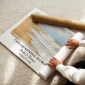 Cape Cod National Seashore Massachusetts Watercolo ポスター