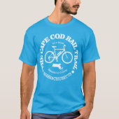 Cape Cod Rail Trail (cycling) Tシャツ (正面)