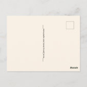 Cape Cod Retro Greeting Postcard ポストカード (裏面)