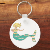 Cape Coral, FL Mermaid キーホルダー (正面)