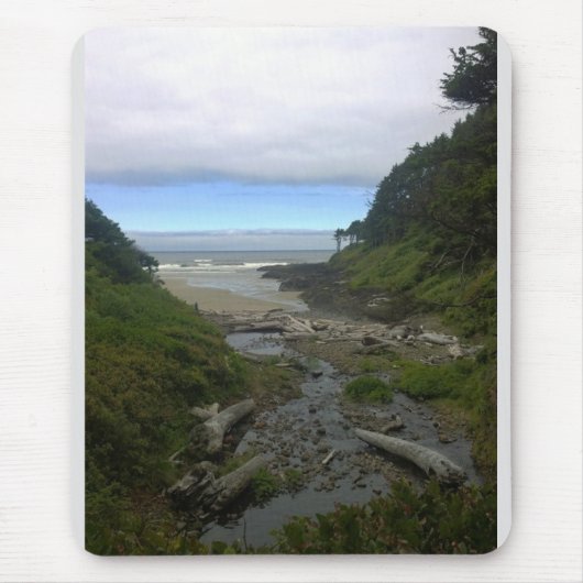 Cape Cove、Cape Permo、オレゴン マウスパッド (正面)