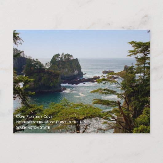 Cape Flattery Postcard ポストカード (正面)