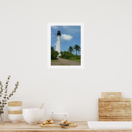 Cape Florida Lighthouse II ポスター (キッチン)