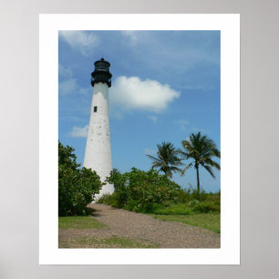 Cape Florida Lighthouse II ポスター