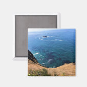 Cape Foulweather（オレゴン州ニューポート） マグネット (正面/裏面)