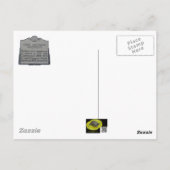 Cape Hatteras灯台#1 OBXポストカード ポストカード (裏面)