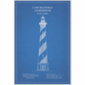 Cape Hatteras Light house - North Carolina - AD シール (正面)
