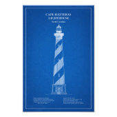 Cape Hatteras Light house - North Carolina - AD フォトプリント (正面)