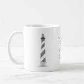 Cape Hatteras Light house - North Carolina - BD コーヒーマグカップ (左)