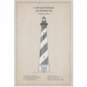Cape Hatteras Light house - North Carolina - SBD シール (正面)