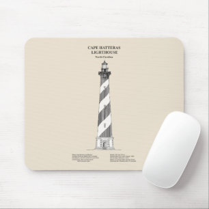 Cape Hatteras Light house - North Carolina - SBD マウスパッド
