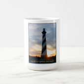 Cape Hatteras Lighthouse at Sunset コーヒーマグカップ (中央)