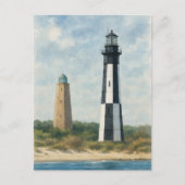 Cape Henry Lighthouses ポストカード (正面)