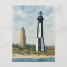 Cape Henry Lighthouses ポストカード