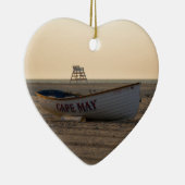 Cape Mayの救命ボート セラミックオーナメント (右)