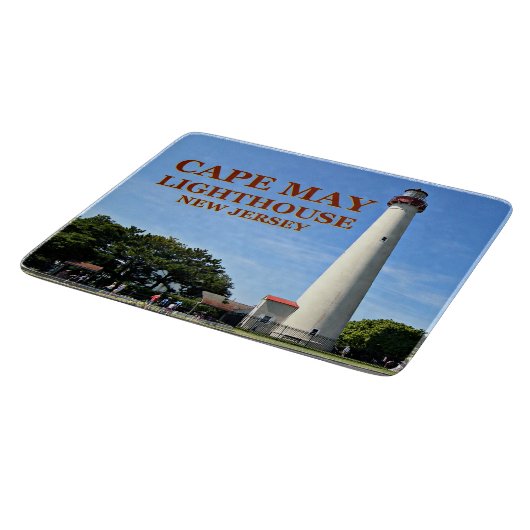 Cape Mayの灯台ニュージャージーのまな板 カッティングボード (角)