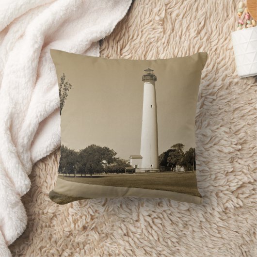 Cape Mayの灯台 クッション (ブランケット)