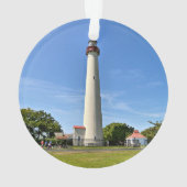 Cape Mayの灯台、ニュージャージーのオーナメント オーナメント (裏面)