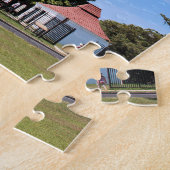 Cape Mayの灯台、ニュージャージーのジグソーパズル ジグソーパズル (側面)