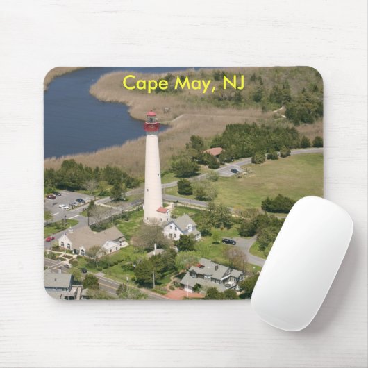 Cape Mayの灯台、Cape May、NJ マウスパッド (マウス)