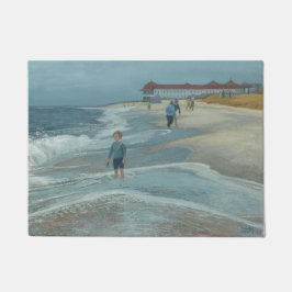 Cape May海のポイントSt Mary ドアマット