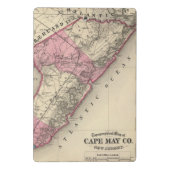 Cape May郡、NJ ミニクリップボード (裏面)