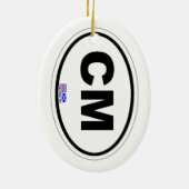 Cape May。 セラミックオーナメント (裏面)