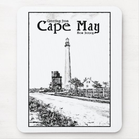 Cape May マウスパッド (正面)