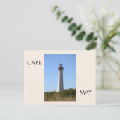 Cape May Lighthouse Postcard ポストカード (スタンド正面)