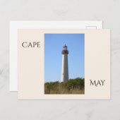 Cape May Lighthouse Postcard ポストカード (正面/裏面)