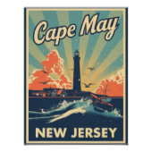 Cape May, New Jersey ポスター (正面)