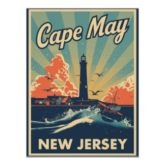 Cape May, New Jersey ポスター