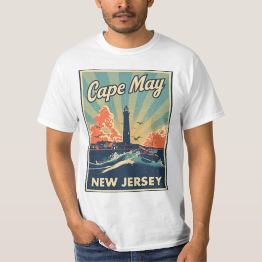 Cape May, New Jersey Tシャツ (正面)