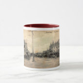 Cape May NJ、海通り、c1910ヴィンテージ マグカップ (中央)