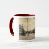 Cape May NJ、海通り、c1910ヴィンテージ マグカップ (正面左)