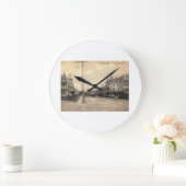 Cape May NJ、海通り、c1910ヴィンテージ ラージ壁時計 (ホーム)