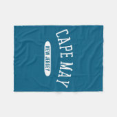 Cape May Nj Clic Cape May New Jersey _1  フリースブランケット (正面(横))