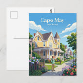 Cape May USA ポストカード (正面/裏面)