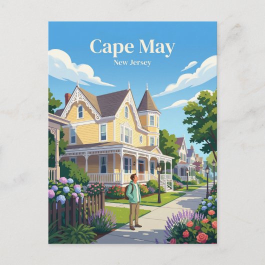 Cape May USA ポストカード (正面)