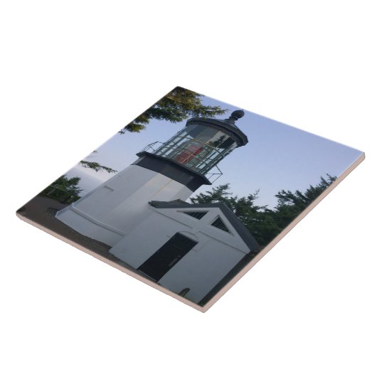 Cape Meares Lighthouse、または タイル (側面)