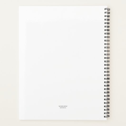 Cape Neddick Lighthouse プランナー手帳 (裏面)